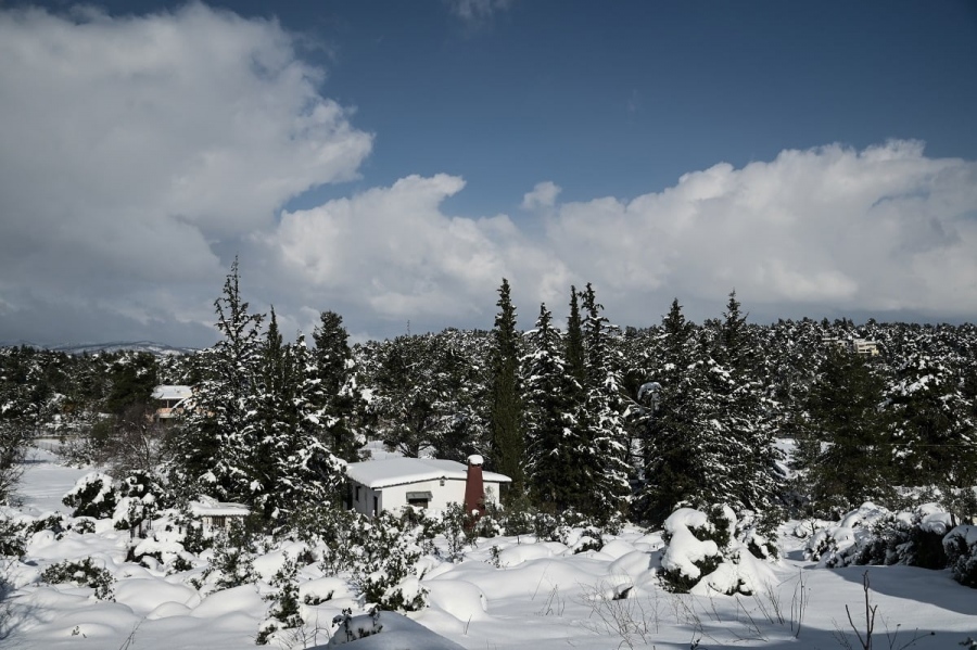 Καιρός: Ψυχρή εισβολή από απόψε με τσουχτερό κρύο, καταιγίδες και χιόνια - Έκτακτο δελτίο ΕΜΥ