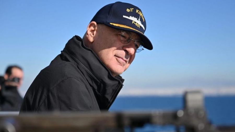 Στη Φρεγάτα «Κίμων» ο Δένδιας την Πέμπτη 29/1 με τη Γαλλίδα ομόλογό του Catherine Vautrin