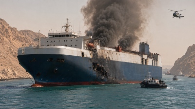 Συναγερμός στο Hormuz - Χτυπήθηκε το Minoan Pioneer συμφερόντων του εφοπλιστή Τσατσάκη - Αγνοείται ένας ναυτικός