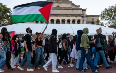 ΗΠΑ: «Διαλυθείτε ησύχως» προειδοποιεί τους φιλοπαλαιστίνιους διαδηλωτές το Columbia University