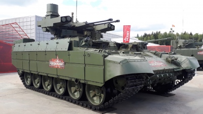 Θωρακισμένα «τέρατα» κατά drones - Η Ρωσία στέλνει στο μέτωπο αναβαθμισμένα BMPT