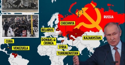 Washington Post: Ουκρανία και Καζακστάν, δύο κρίσεις για τον Putin