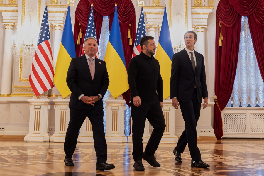 «Δημιουργικές ιδέες» - Αποκαλύψεις από το Κίεβο για την επίσκεψη Witkoff, Kushner