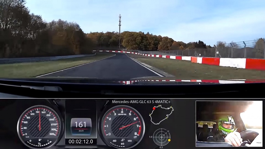 Η Mercedes-AMG GLC 63 S 4MATIC+ είναι το ταχύτερο SUV στο Nürburgring