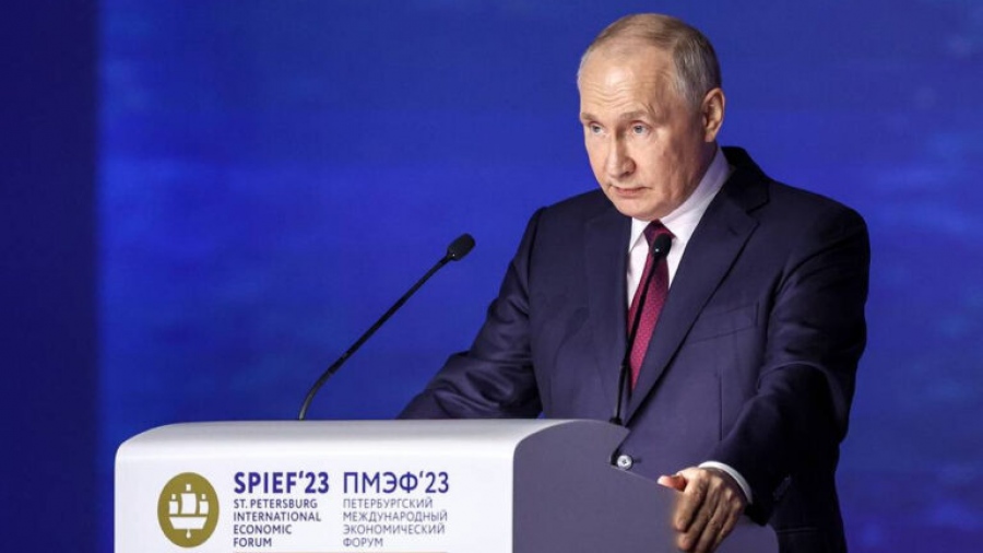 Putin στο SPIEF: Η Ρωσία έχει τόσα πυρηνικά, όσα όλο το ΝΑΤΟ - Ουκρανία, Δύση ας αλλάξουν... μονοπάτι