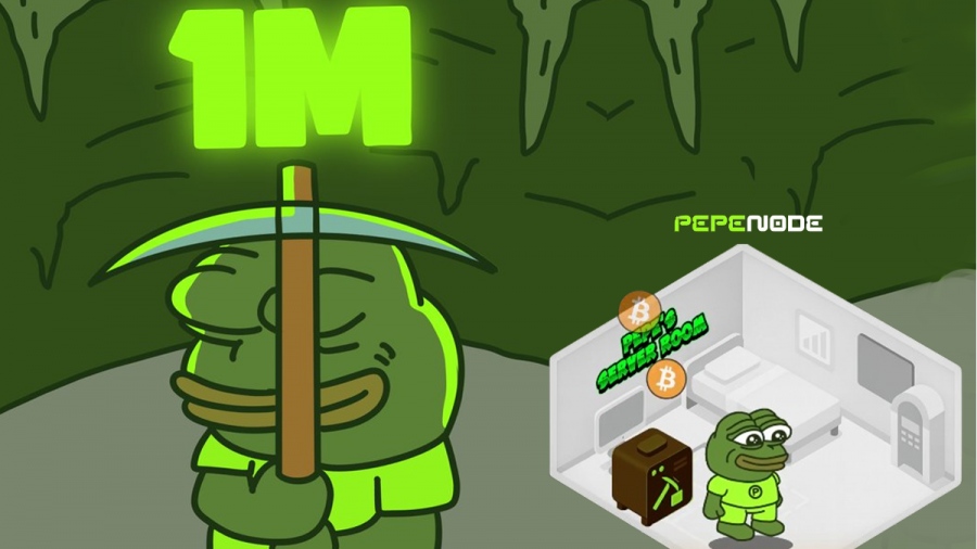 Κερδίστε δωρεάν PEPE, FARTCOIN και άλλα tokens με το virtual mining του PepeNode, που ξεπέρασε το 1 εκ. στην προπώληση