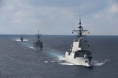 Συνεκπαίδευση μονάδων του Πολεμικού Ναυτικού και της Αεροπορίας με τη Συμμαχική Ναυτική Δύναμη SNMG2