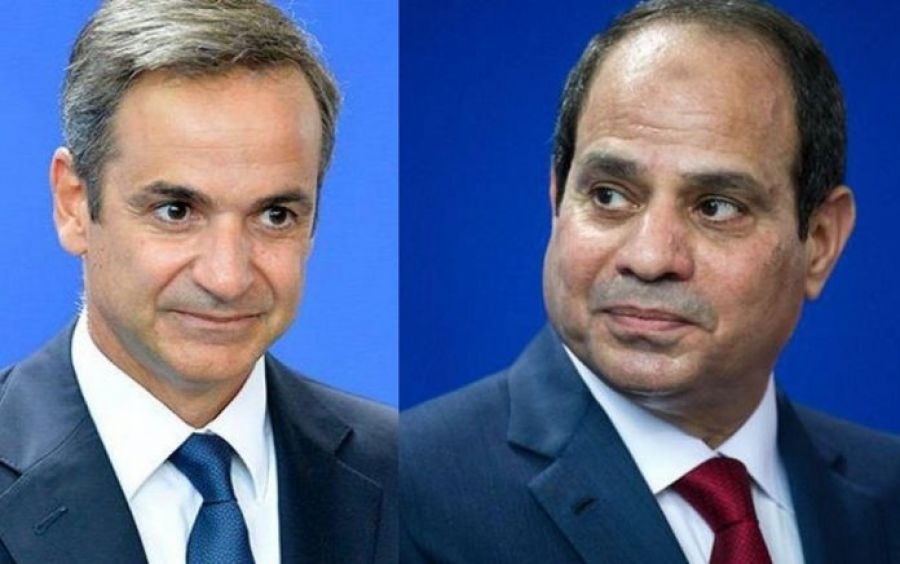 Τηλεφωνική επικοινωνία Μητσοτάκη - el Sisi (Αίγυπτος) για διμερείς σχέσεις και Λιβύη