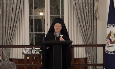 Οικουμενικός Πατριάρχης Βαρθολομαίος από τις ΗΠΑ: Η Πίστη είναι θεμέλιο ενότητας