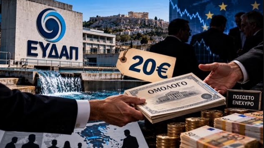 Who wants EYDAP at 20 euros to pledge its stake for a bond issuance?