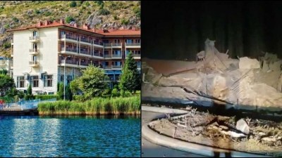 Ισχυρή έκρηξη «εξαφάνισε» ξενοδοχείο στην Καστοριά!