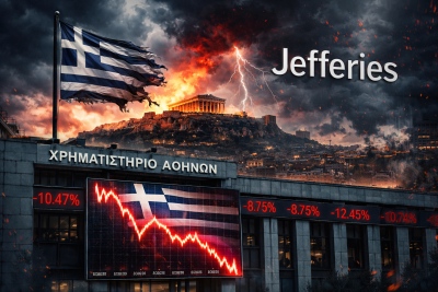 Βαρύ χτύπημα από την Jefferies στις ελληνικές μετοχές: Η αναβάθμιση από την MSCI δεν είναι θετική εξέλιξη, θα γίνει σύντομα υποβάθμιση