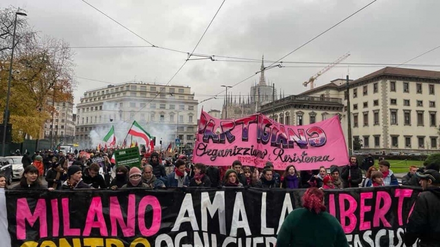 Ιταλία: Πορεία στο Μιλάνο ενάντια στο ΝΑΤΟ και τις κυρώσεις κατά της Ρωσίας – Ιδρύεται κόμμα «Ενωμένη Ιταλία»