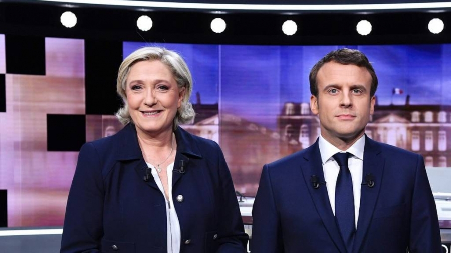 Εκλογές - Γαλλία: Ενισχυμένη η Le Pen στον α' γύρο, αλλά νικητής ο Macron στον β' γύρο με 54%