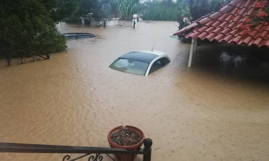Ζημιές σε 1.706 κτίρια από τη φονική πλημμύρα στην Εύβοια