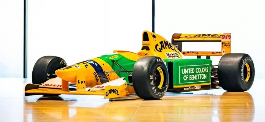 Πωλείται το μονοθέσιο με το οποίο ο Schumacher πήρε την πρώτη του νίκη στην Formula 1