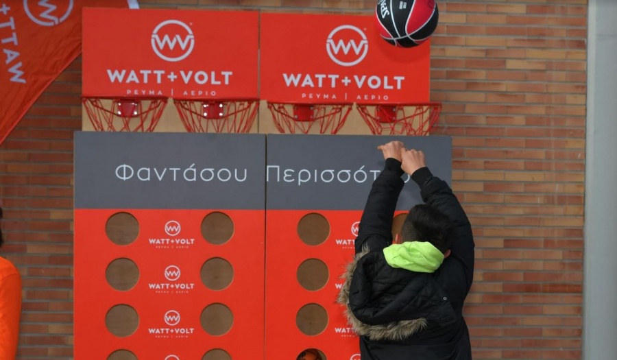 Το πάθος της WATT+VOLT για το μπάσκετ, δεν κρύβεται!