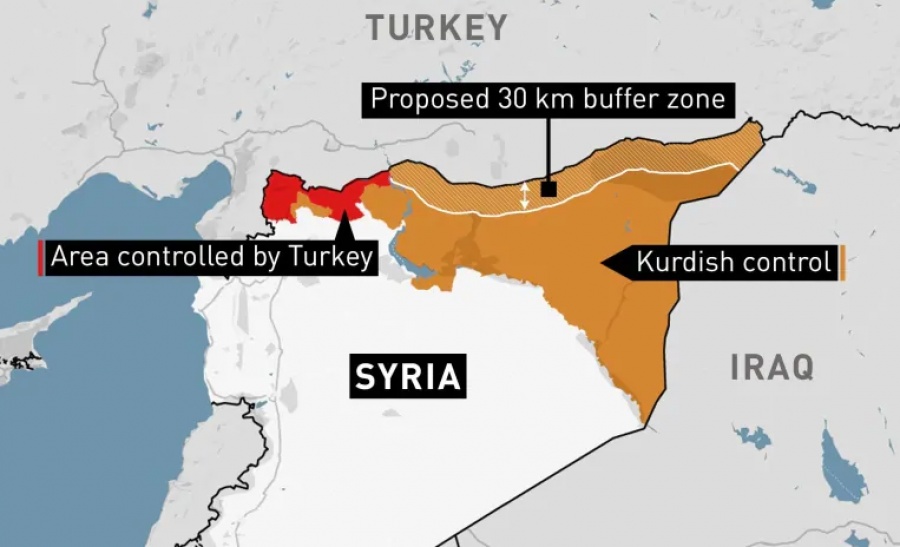 Με συντονισμένα χτυπήματα οι Τούρκοι, προελαύνουν στη Συρία - O Trump απειλεί ξανά με καταστροφή την τουρκική οικονομία - Τουλάχιστον 27 νεκροί