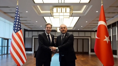 Blinken και Cavusoglu συμφωνούν: Προς το συμφέρον όλων η συμφωνία ΗΠΑ και Τουρκίας για τα F16