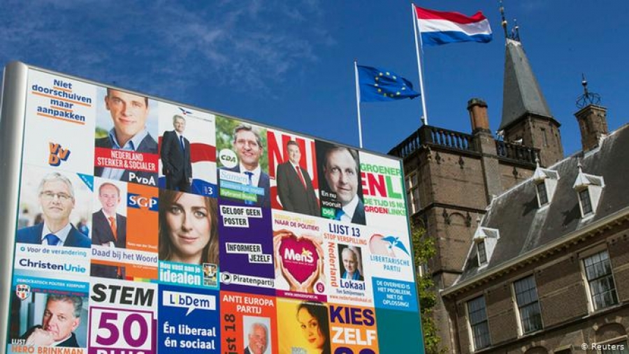 Στις κάλπες οι Ολλανδοί – Βέβαιη η επανεκλογή Rutte – Ερωτηματικό ο σχηματισμός κυβέρνησης