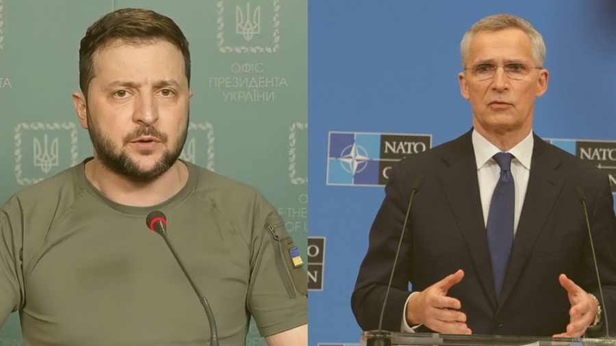 Τι συζήτησαν Stoltenberg – Zelensky στο Κίεβο, παραμονή της κρίσιμης συνόδου στο Ramstein