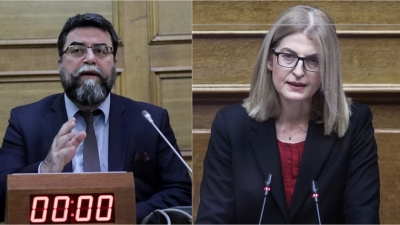 Απίστευτος καβγάς Οικονόμου - Αυγέρη στη Βουλή: «Είσαι για πολύ μεγάλο…» - Παραπομπή του βουλευτή ζητά ο ΣΥΡΙΖΑ