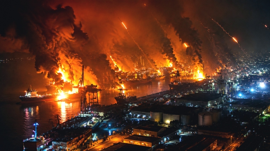 Russian tsunami of fire sweeps Odesa - Banderols scorched Chornomorsk, NATO cargo wiped out