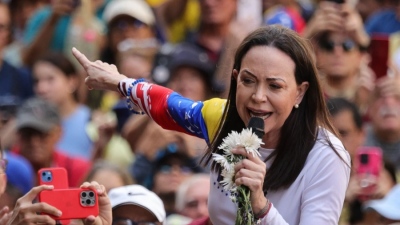 Βενεζουέλα: Η Machado υπόσχεται ότι θα επιστρέψει σύντομα και δηλώνει έτοιμη για εκλογές