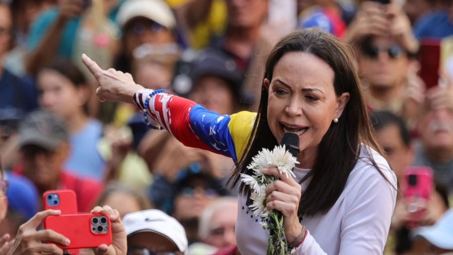 Βενεζουέλα: Η Machado υπόσχεται ότι θα επιστρέψει σύντομα και δηλώνει έτοιμη για εκλογές