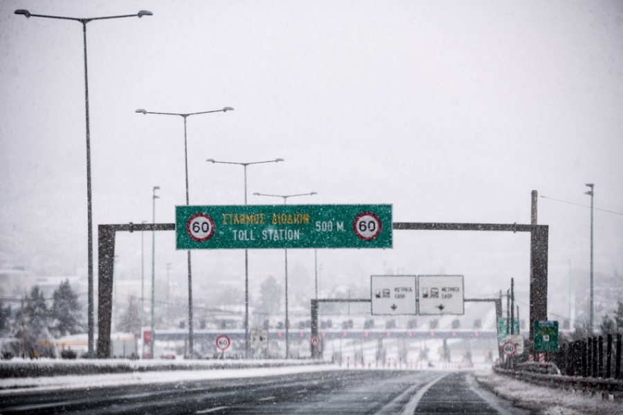 Άνοιξε η εθνική οδός Αθηνών – Λαμίας – Κανονικά η κυκλοφορία των οχημάτων
