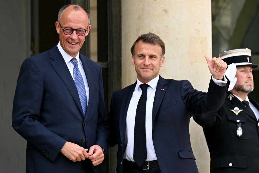 Μήνυμα από Merz - Macron: Το Κίεβο μπορεί να βασιστεί στη Γερμανία και στη Γαλλία