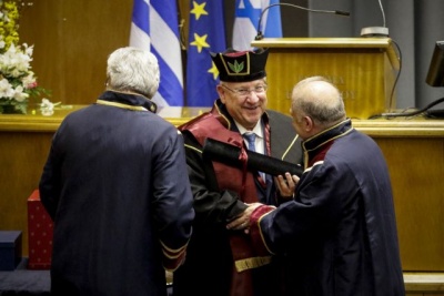 Rivlin: Σταθερή συνέχεια των ελληνο-ισραηλινών σχέσεων σε όλους τους τομείς