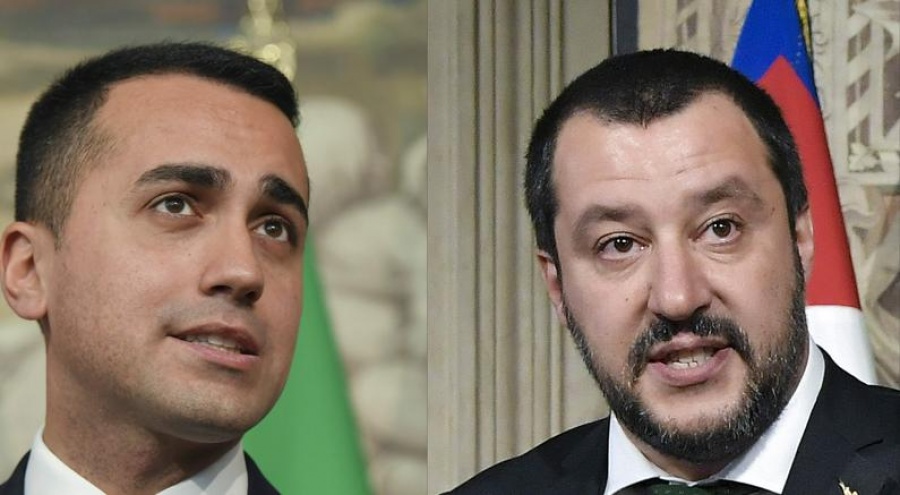 Δημοσκόπηση: Πρώτο κόμμα παραμένει η Λέγκα στην Ιταλία, με 32%-30% έναντι των Πέντε Αστεριών