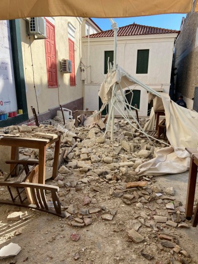 Μεγάλες υλικές ζημιές στη Σάμο, οδοιπορικό του Bankingnews