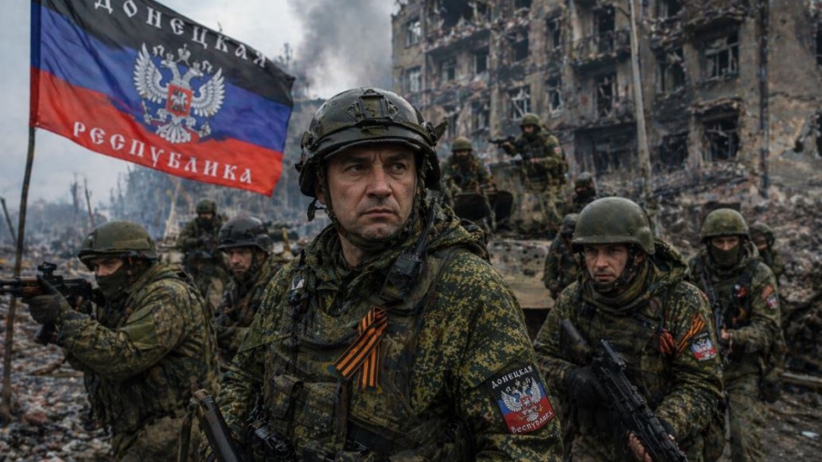 Η Ρωσία ζωντανεύει το αρχαίο πνεύμα των πολεμιστών - Οι αξιωματικοί του Donetsk μαζί με τους στρατιώτες στη μάχη