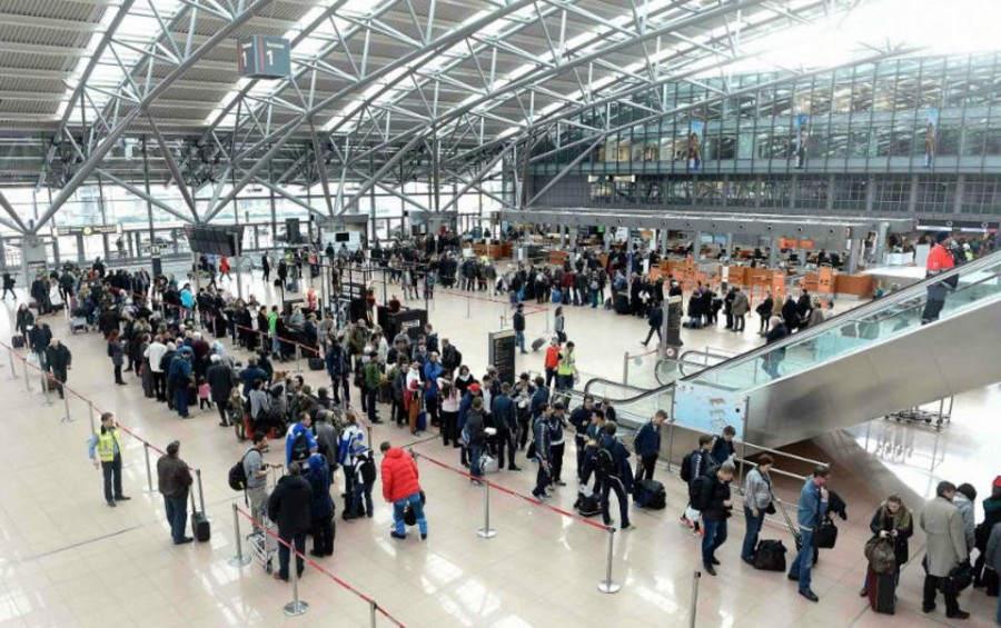 ﻿Δραματική η κατάσταση στα γερμανικά αεροδρόμια - Απώλειες 1,7 δισ. ευρώ φέτος