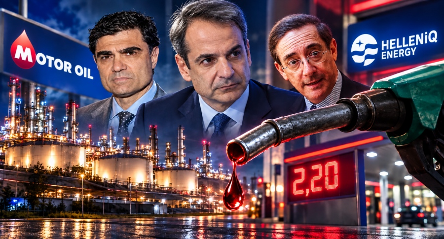 Στάζει «αίμα» στην αντλία, φωτιά η βενζίνη - Γιατί ο Μητσοτάκης «τρέμει» να φορολογήσει τα υπερκέρδη Βαρδινογιάννη – Λάτση;