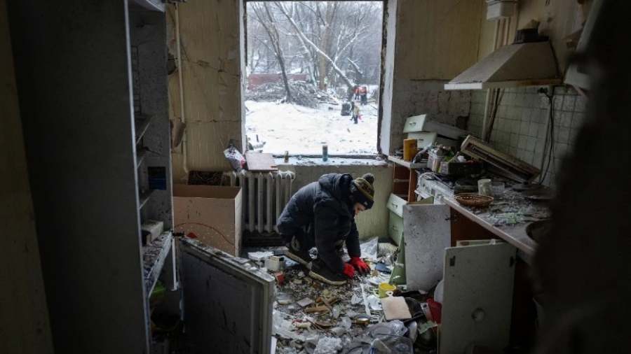 Πάνω από 1.000 πόλεις και χωριά στην Ουκρανία χωρίς ρεύμα λόγω του ακραίου χειμώνα