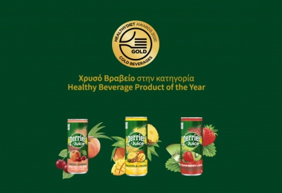 Πλατινένιο το νέο Perrier & Juice στα Healthy Diet Awards