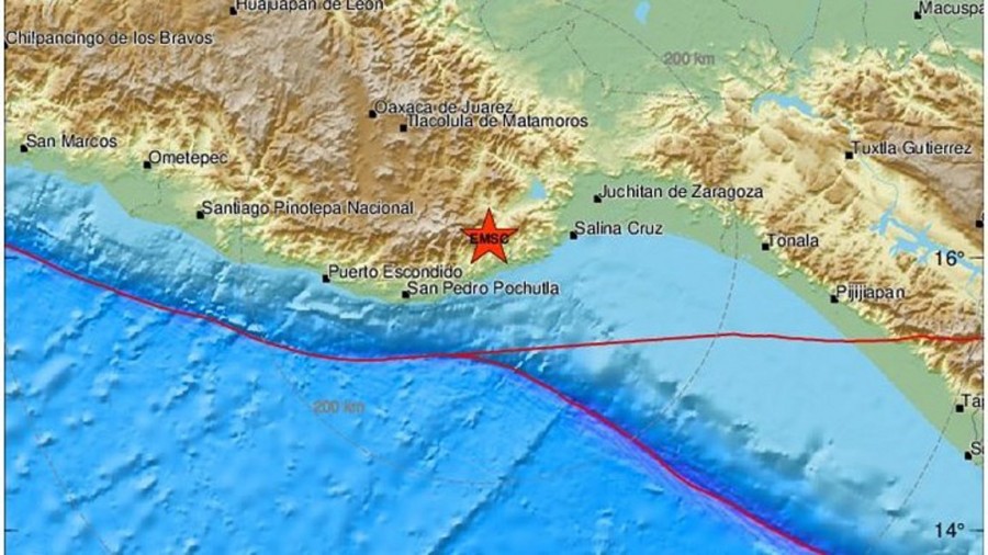 Μεξικό: Προειδοποίηση για τσουνάμι, εξέδωσε το γεωλογικό ινστιτούτο ΗΠΑ, μετά τον ισχυρό σεισμό των 7,5 Ρίχτερ