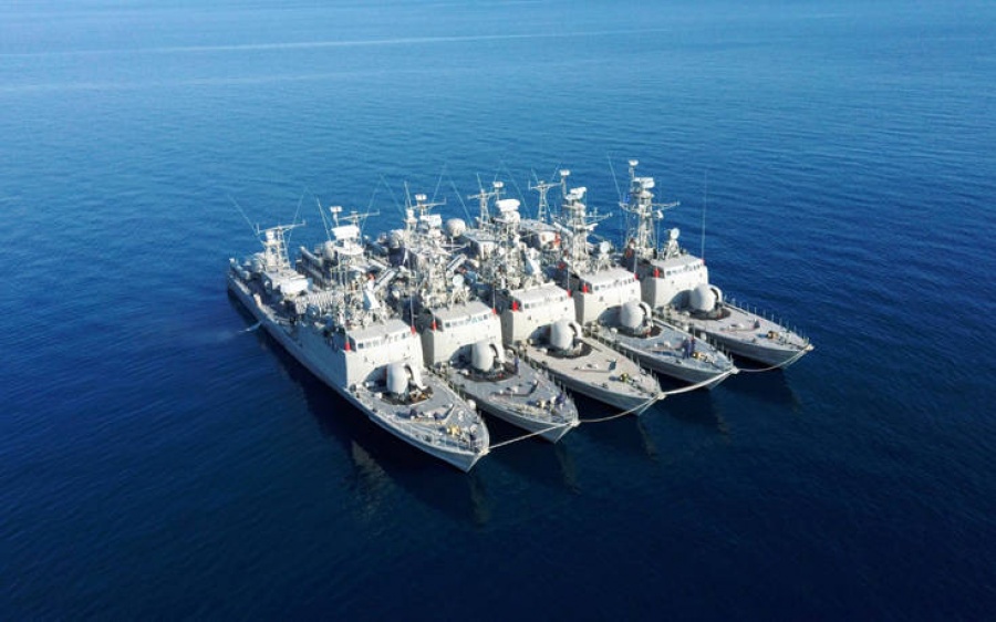 Πολυεθνική διακλαδική άσκηση Ελλάδας - Γαλλίας και ΗΠΑ σε Μαγνησία και Αιγαίο