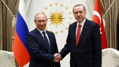 Συνάντηση Erdogan - Putin στην Τουρκία τη Δευτέρα (11/12) - Στο επίκεντρο Συρία και Ιερουσαλήμ