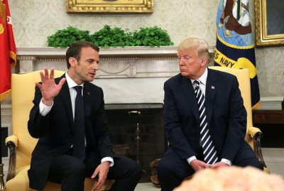 Τηλεφωνική επικοινωνία Trump - Macron για τον Λίβανο