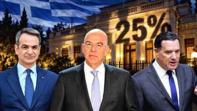 Θύελλα στη ΝΔ: Ανοίγει ζήτημα διαδοχής μετά την αναφορά Μητσοτάκη σε «25%» - Σε θέσεις μάχης Δένδιας, Άδωνις και άλλοι 3