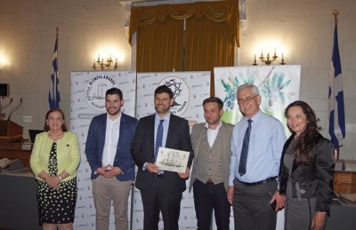 Σπουδαίες ανακοινώσεις για τις ευεργετικές ιδιότητες του ελαιολάδου στα Διεθνή βραβεία Olympia health and nutrition στην Παλαιά Βουλή