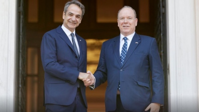 Στο Μαξίμου ο Πρίγκιπας Αλβέρτος  Β΄ του Μονακό - Τι συζήτησε με τον Μητσοτάκη