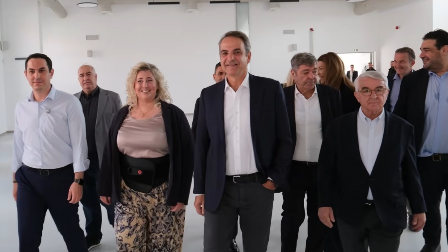Ασπρόπυργο ο Μητσοτάκης: Συνειδητή επιλογή το πρόγραμμα ανάταξης των σχολικών υποδομών και δημιουργίας νέων στην επικράτεια