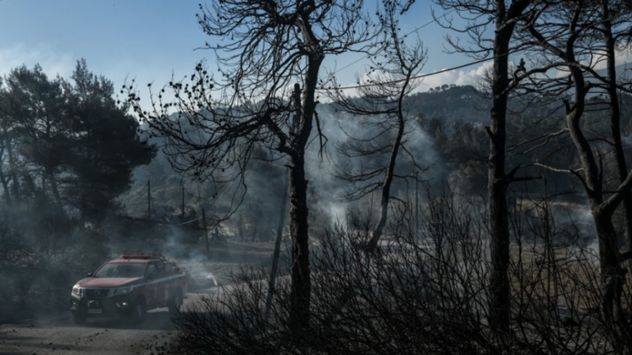 Σε ύφεση η πυρκαγιά στα Γεράνεια Όρη -   Στάχτη πάνω από 71.000 στρέμματα - Οι παρεμβάσεις στήριξης των πυρόπληκτων