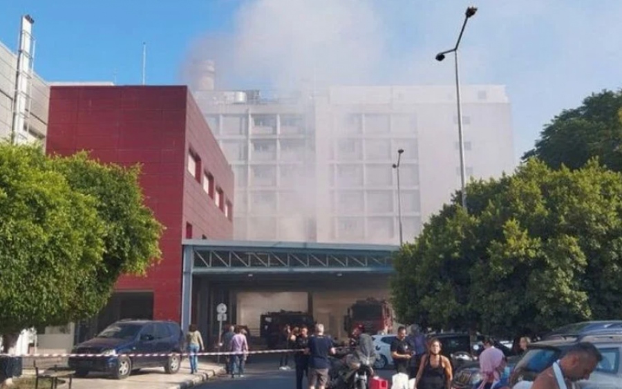 Πάτρα: Φωτιά στο υπόγειο του Νοσοκομείου «Άγιος Ανδρέας» – Εκκενώθηκαν κλινικές