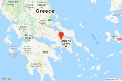 Σεισμοί στην περιοχή Ερυθρές, 15 χιλ ΝΑ της Θήβας 3,3 βαθμών της κλίμακας Ρίχτερ και στην Σκιάθο 4,2 βαθμών